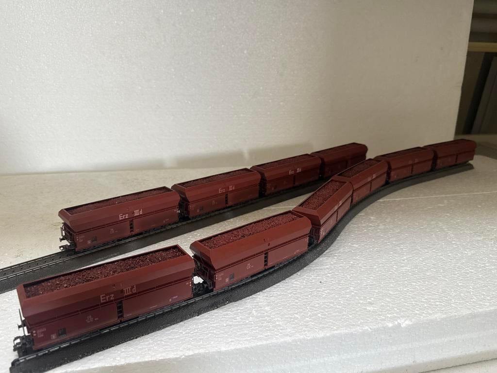 Märklin 46257 Ertswagen Fals 183 - Set van 10 stuks, Hobby en Vrije tijd, Modeltreinen | H0, Wisselstroom, Wagon, Ophalen of Verzenden