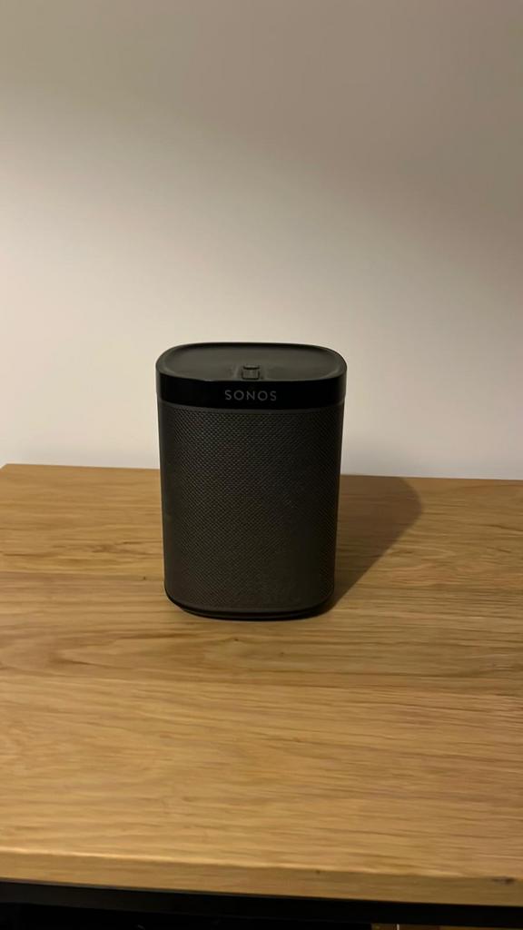 Sonos play 1 zwart, S2 App topconditie, Audio, Tv en Foto, Luidsprekers, Zo goed als nieuw, Front, Rear of Stereo speakers, 120 watt of meer