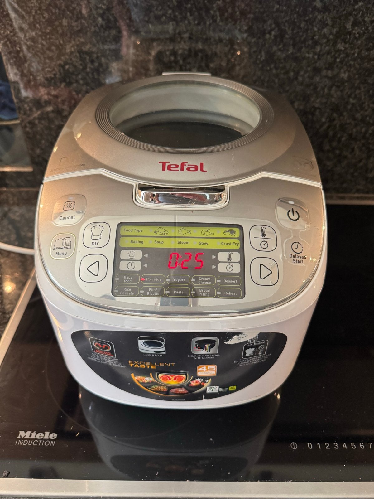 Tefal Multicooker RK812110 met AI - Perfect werkend, Witgoed en Apparatuur, Ophalen of Verzenden, Zo goed als nieuw