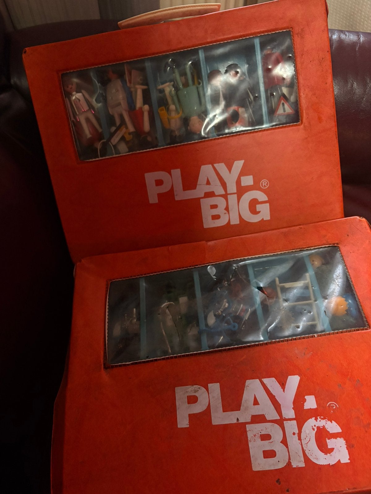 Complete vintage play big playmobil collectie 1970, Kinderen en Baby's, Ophalen, Gebruikt
