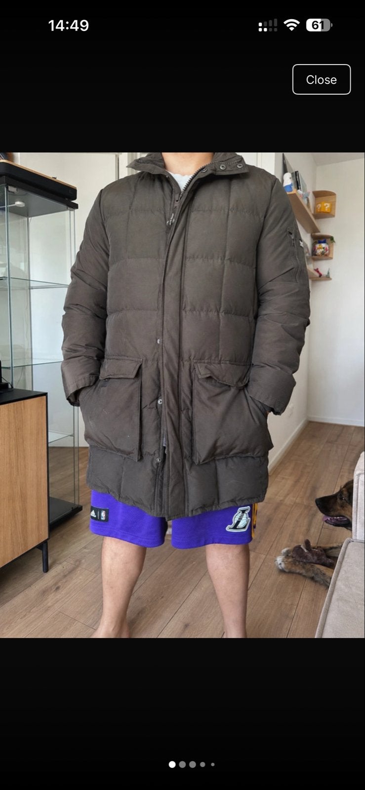 Woolrich winterjas XL - Zeer goede staat, Ophalen of Verzenden, Zo goed als nieuw, Maat 56/58 (XL), Bruin