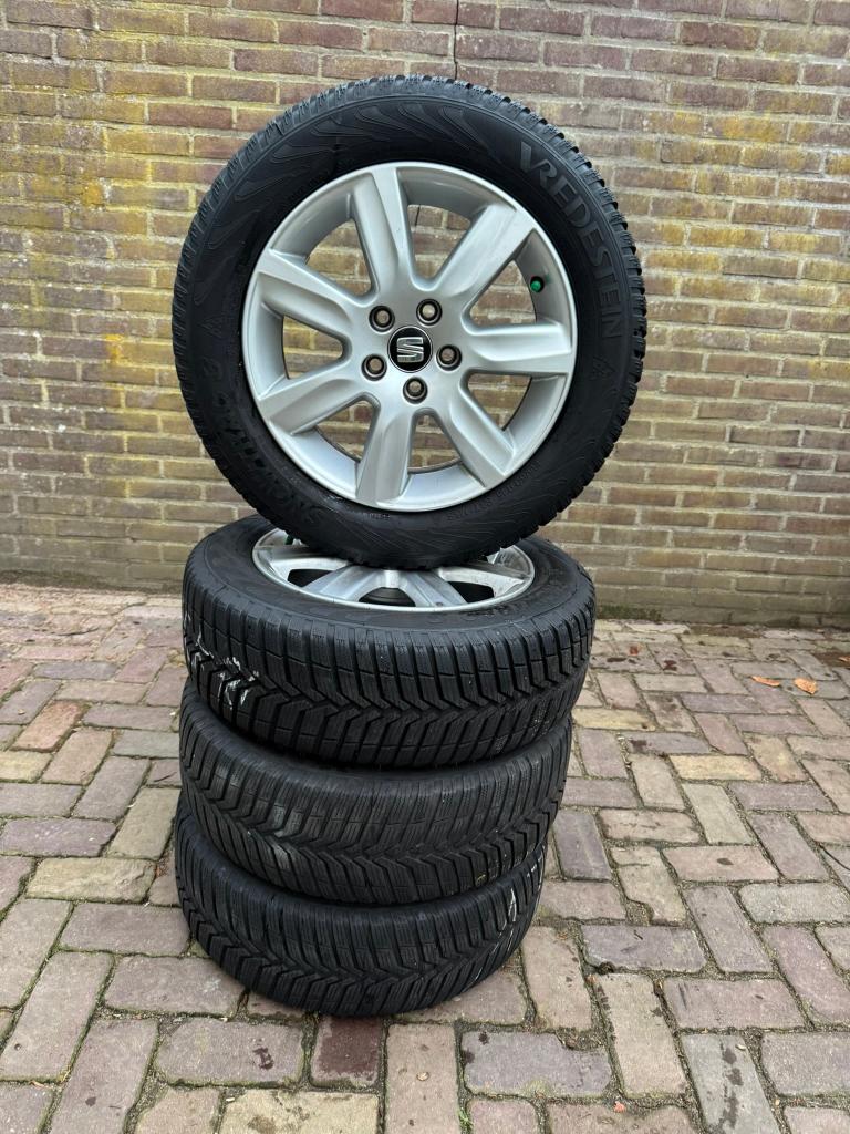 Originele Seat Ibiza velgen 15 inch, Volkswagen Polo, Auto-onderdelen, Banden en Velgen, Ophalen, Gebruikt, 15 inch, Banden en Velgen