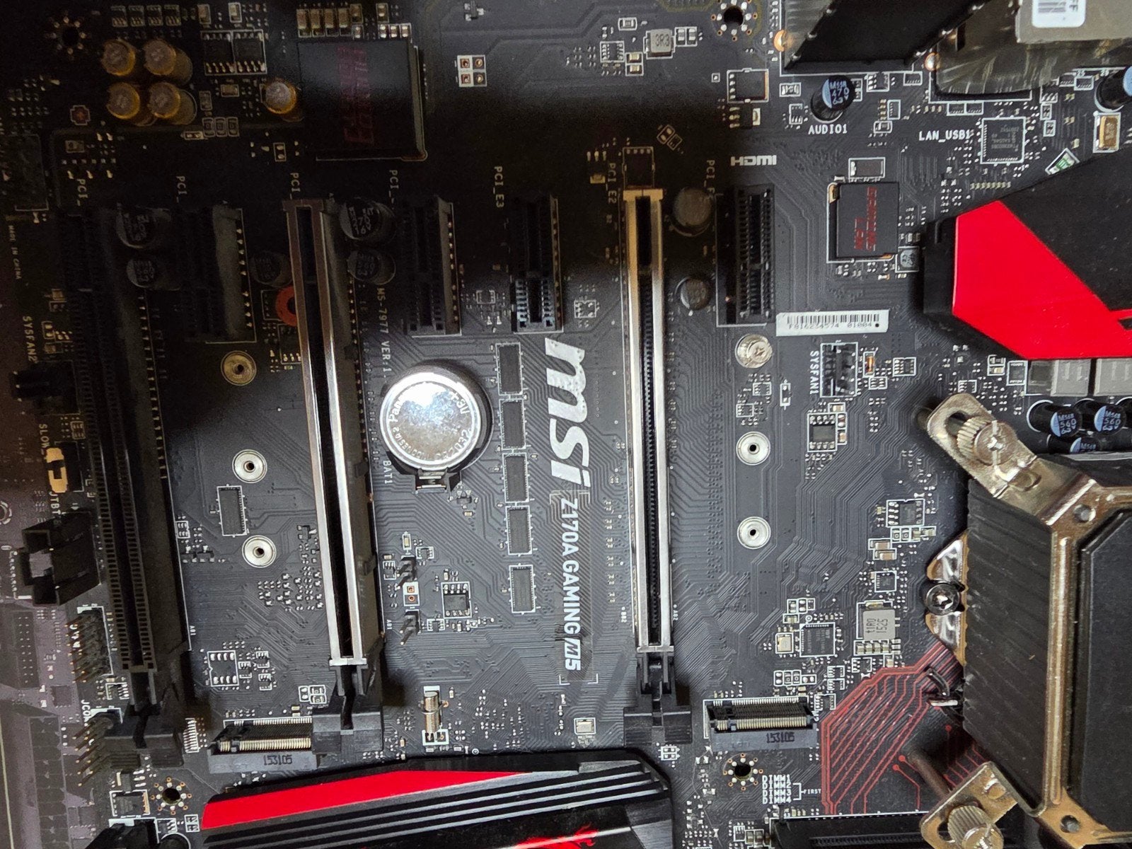 Upgrade set: MSI Z170 Gaming M5, i5 6600T, 16 GB DDR4, Computers en Software, Ophalen, Gebruikt, LGA 1151, DDR4
