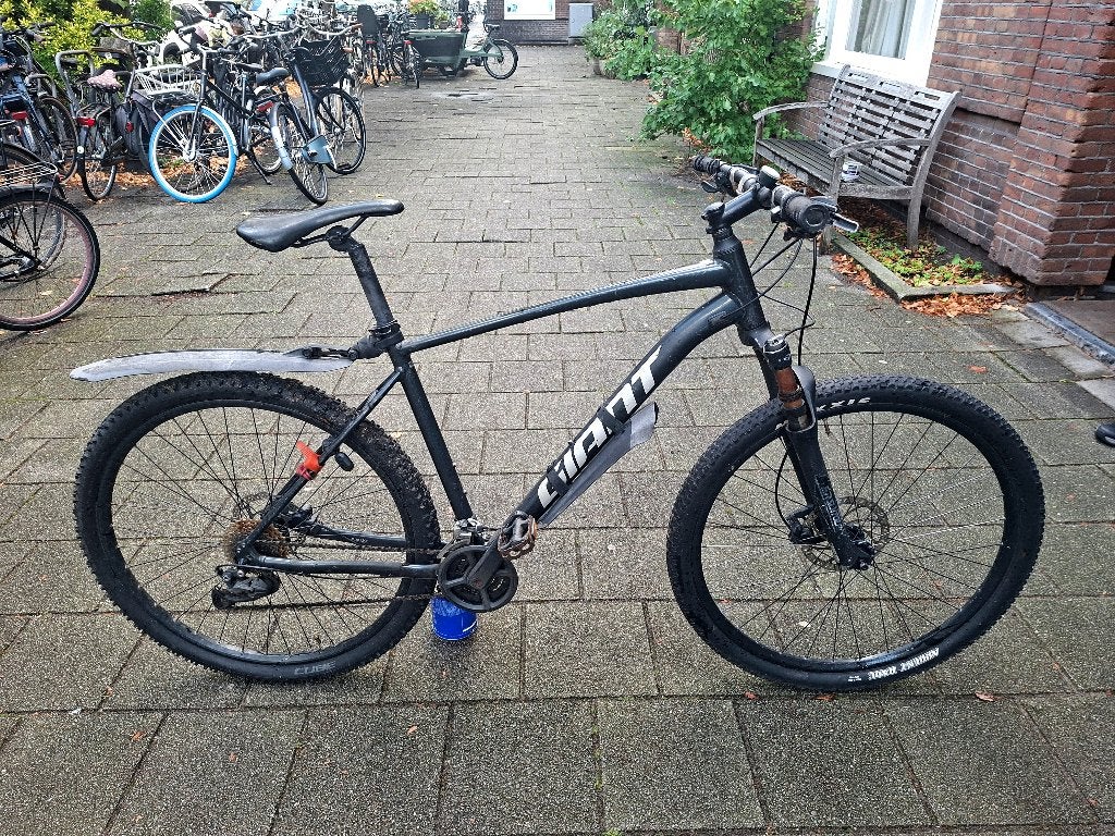 GIANT Mountainbike Zwart XL, Ophalen, Gebruikt, Versnellingen, Giant