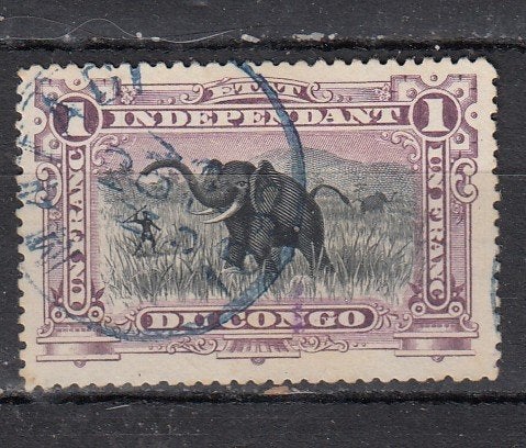 Belg. Congo ocb 26A, Verzenden, Tanzania, Gestempeld