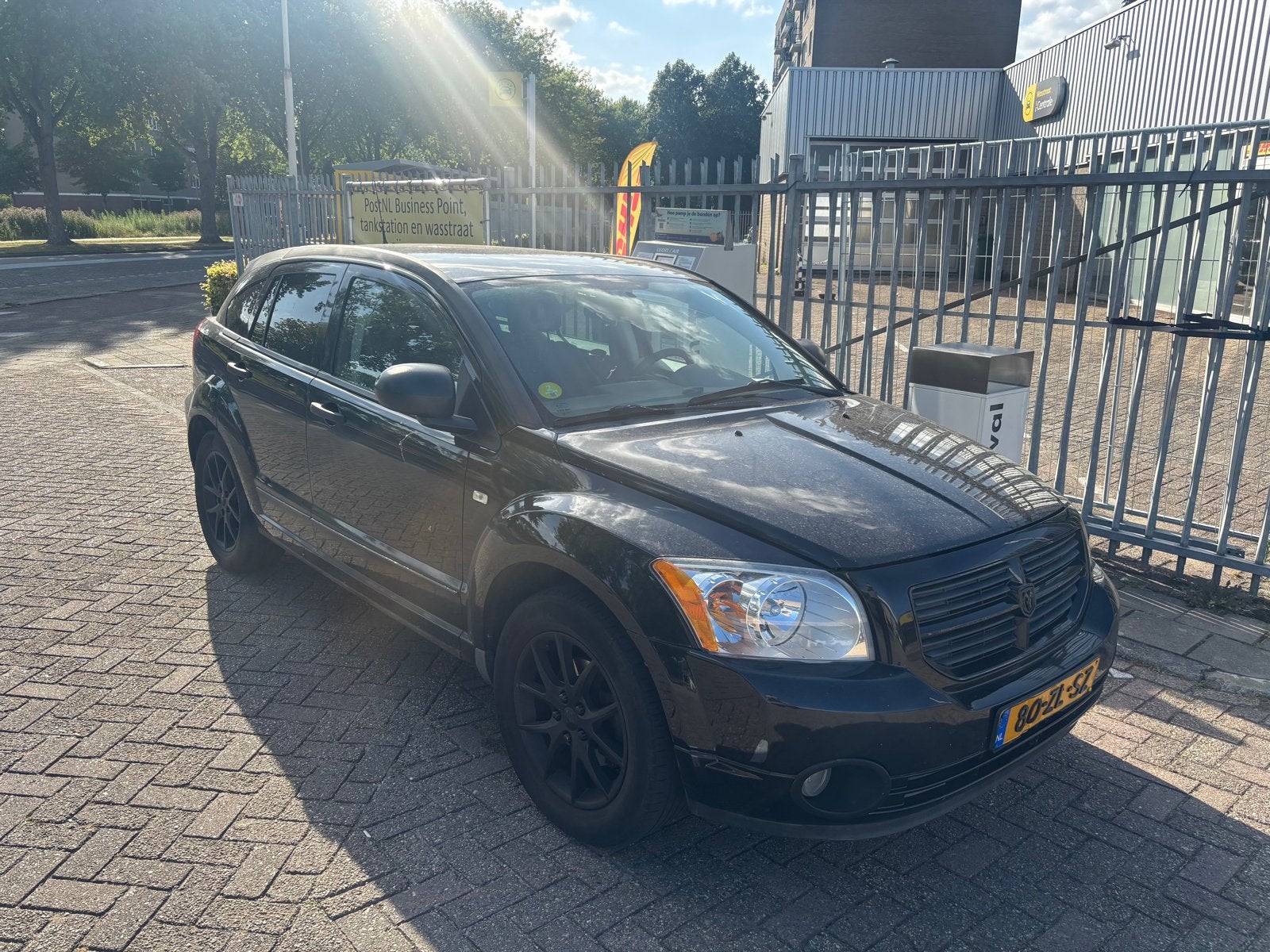 Dodge Caliber 2.0 CVT 2008 Zwart, Auto's, 1998 cc, 450 kg, Zwart, Origineel Nederlands