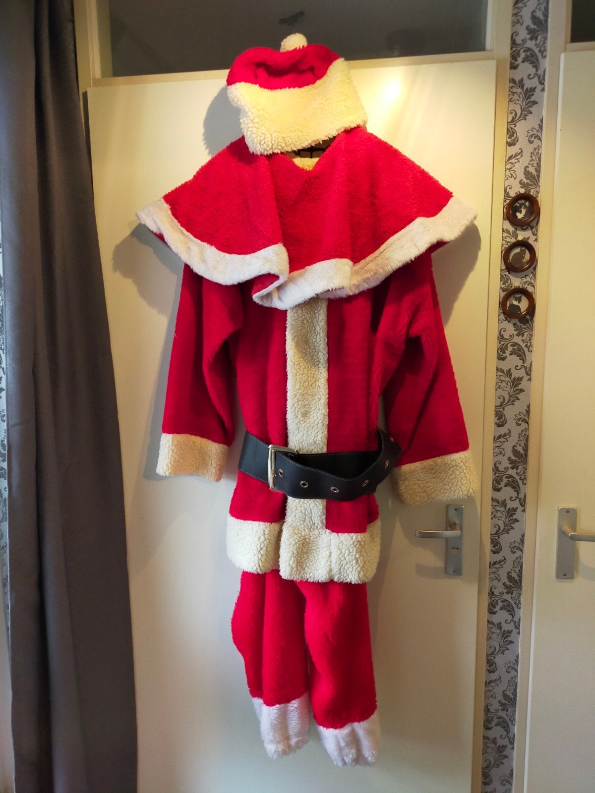 Compleet Kerstman Kostuum met Accessoires T.E.A.B., Ophalen of Verzenden, Gebruikt, Kostuum, Kerst of Sinterklaas