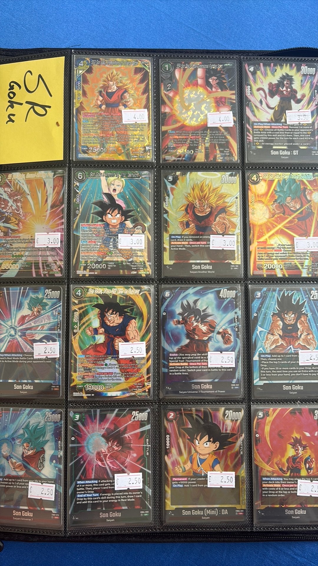 Dragonball z kaarten Sr awaken en common holo s, Hobby en Vrije tijd, Verzamelkaartspellen | Overige, Ophalen of Verzenden, Zo goed als nieuw