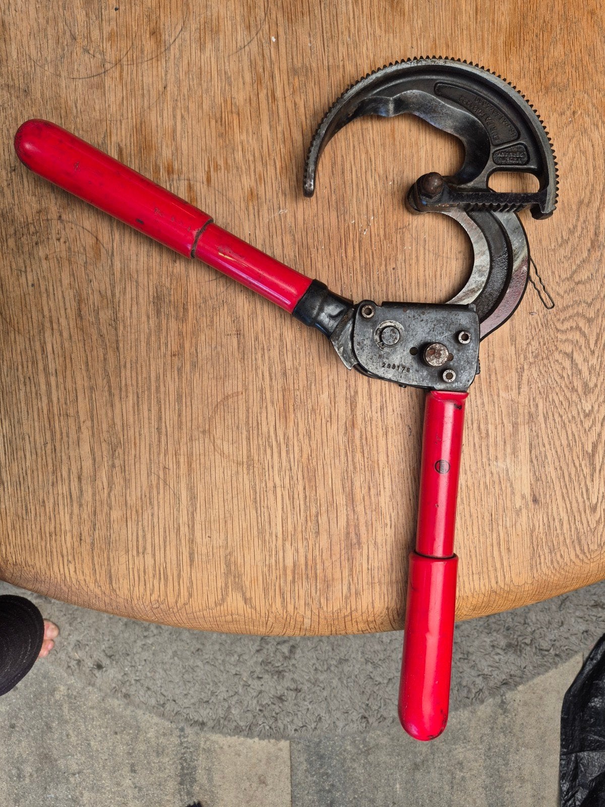 LEMP VDE 1000V Kabel Schaar - Knipt 95al/150al moeiteloos, Ophalen of Verzenden, Gebruikt