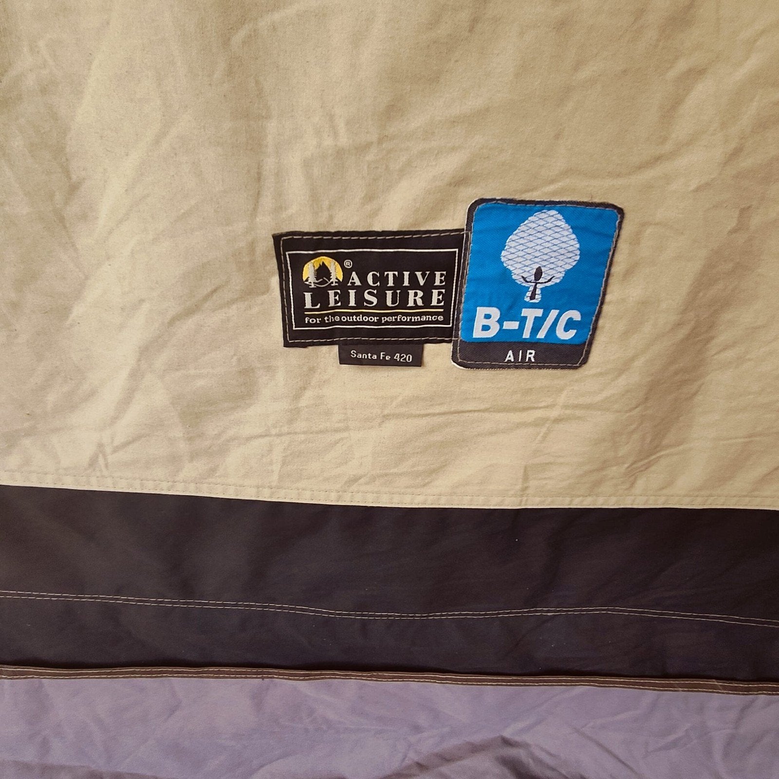 Santa Fe 420 tent (stokken)., Ophalen, Gebruikt, Tot en met 6