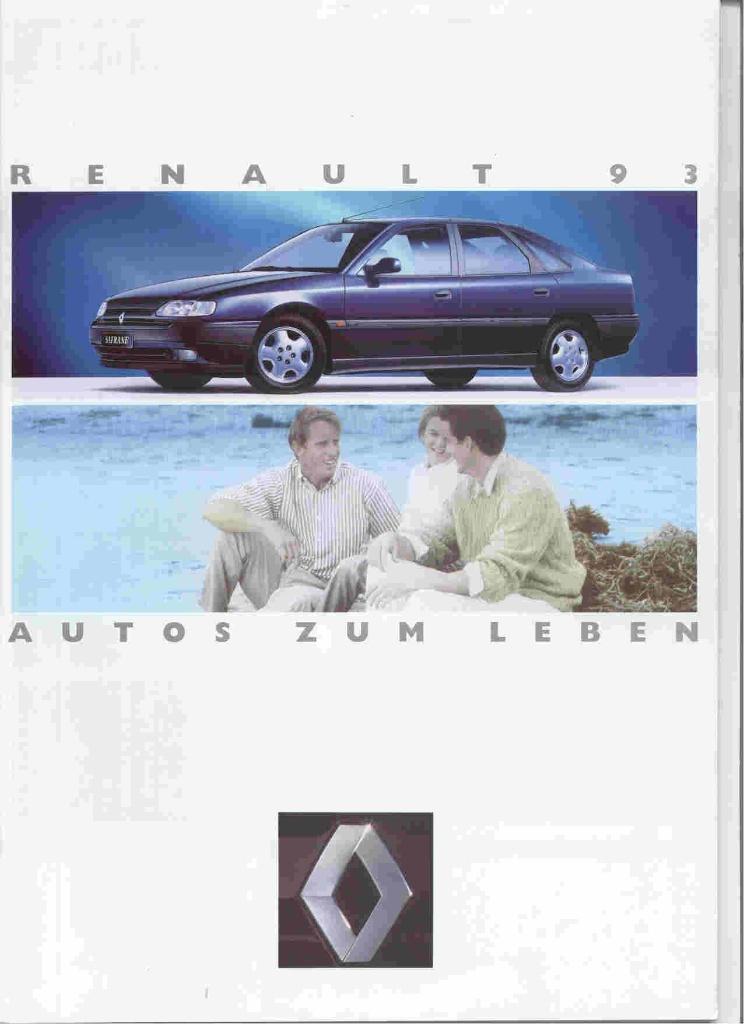 Renault 93 Twingo Clio 19 19 Cabriolet 19 Chamade e.a., Ophalen of Verzenden, Zo goed als nieuw, Renault