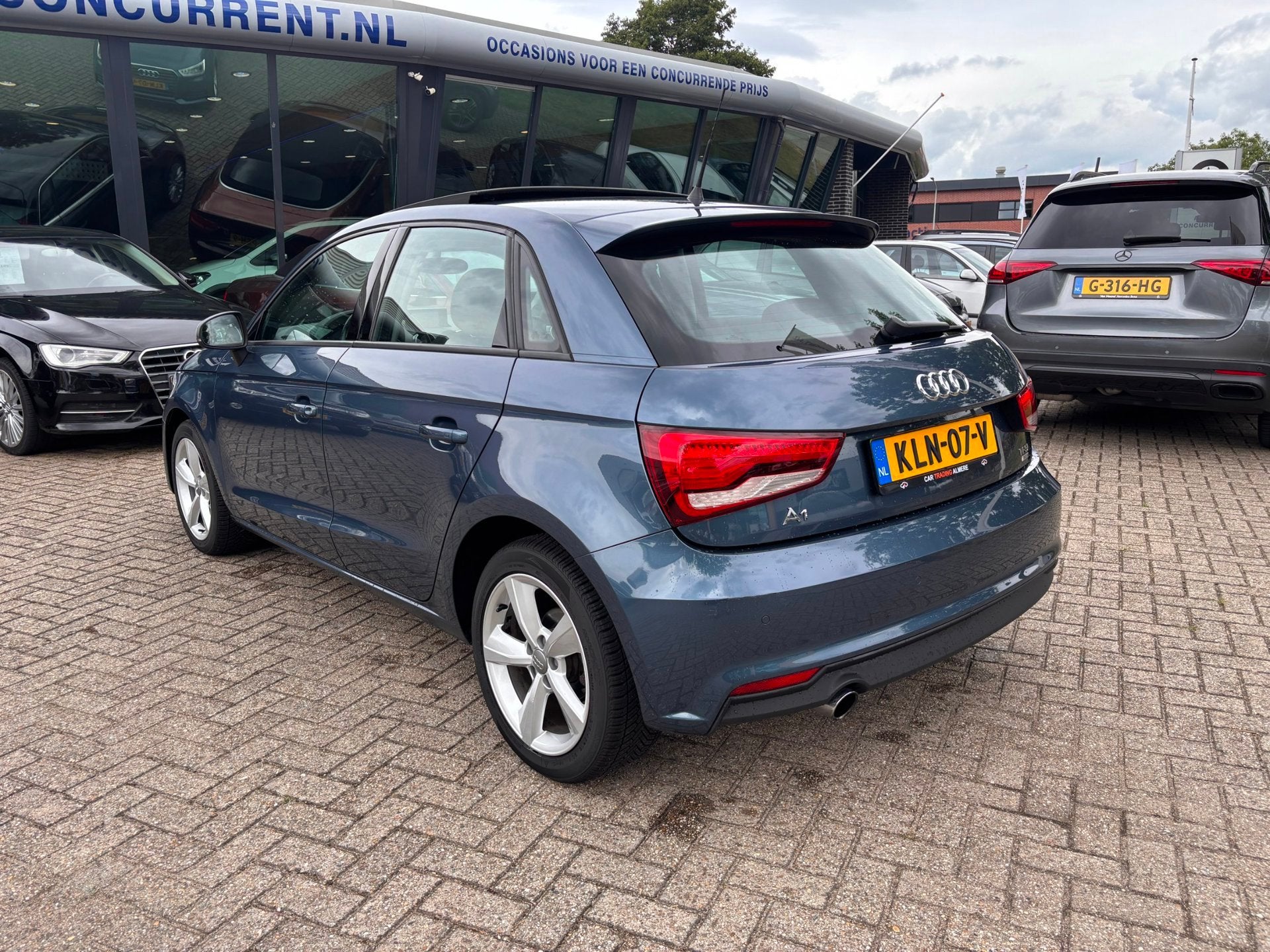 Audi A1 SPORTBACK 1.0 TFSI Design Pro Line Plus, Pano, Xenon, Auto's, Audi, Voorwielaandrijving, Euro 6, 95 pk, Automatische klimaatregeling