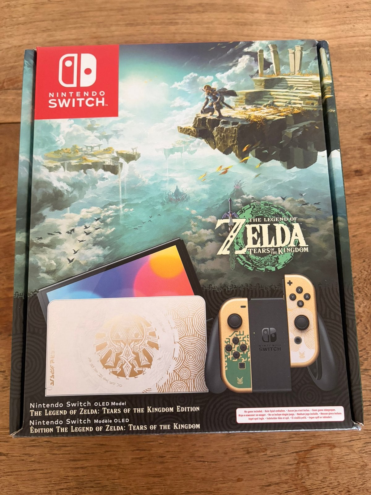 Nintendo Switch OLED - Tears of the Kingdom Edition Console, Spelcomputers en Games, Ophalen, Zo goed als nieuw, Met 1 controller