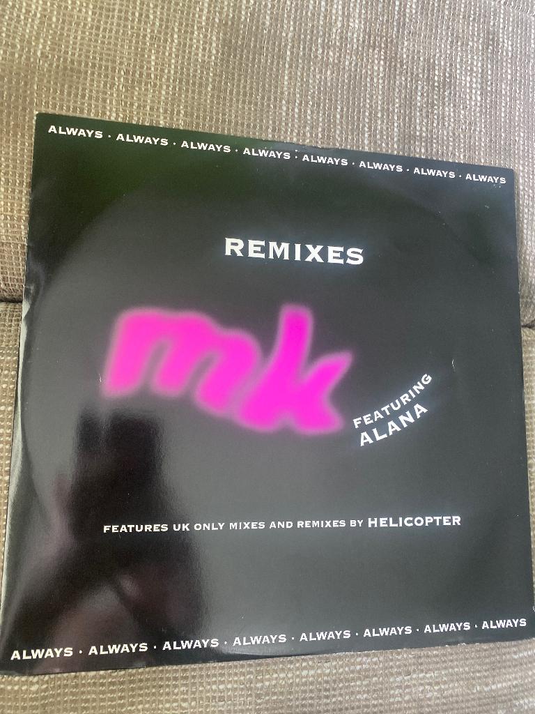 MK feat. Alana : Always Remixes ( 12” inch vinyl), Ophalen of Verzenden, Gebruikt, 12 inch