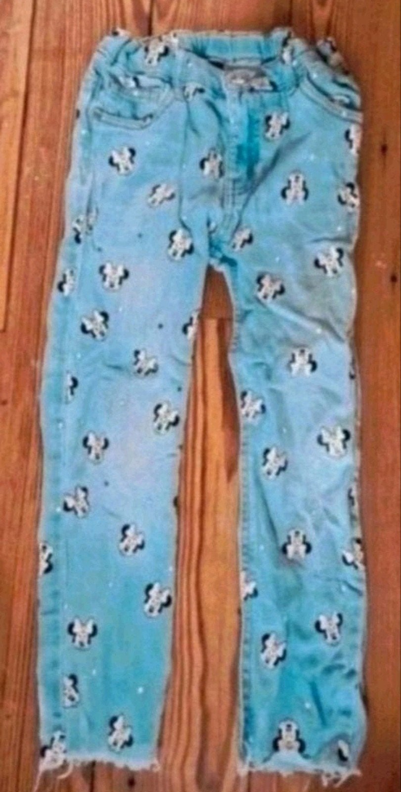Minnie Mouse broek, Ophalen of Verzenden, Zo goed als nieuw, Meisje, Broek
