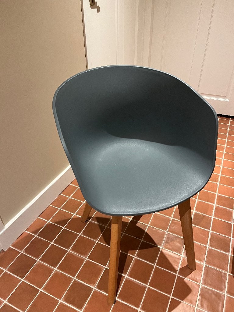 Eetkamerstoelen, Gebruikt, Blauw, Vijf, Zes of meer stoelen, Ophalen