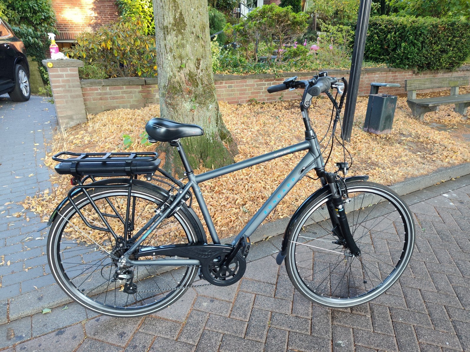 Zundapp Green 7.7 elektrische fiets - Zo goed als nieuw, Zo goed als nieuw, 47 tot 51 cm, 50 km per accu of meer, Ophalen