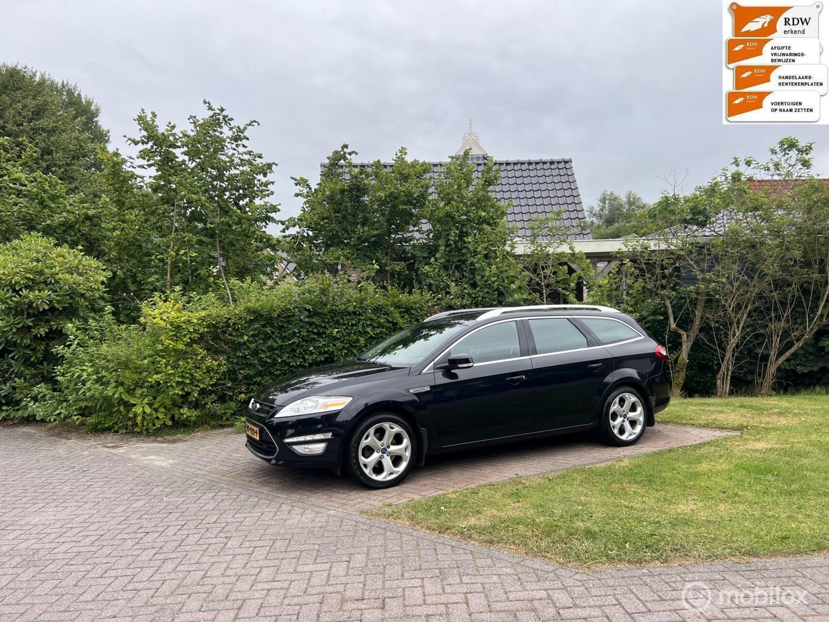 Unieke Ford Mondeo Wagon 2.2 TDCi/200pk Titanium S-Edition, Voorwielaandrijving, Euro 5, Gebruikt, 4 cilinders
