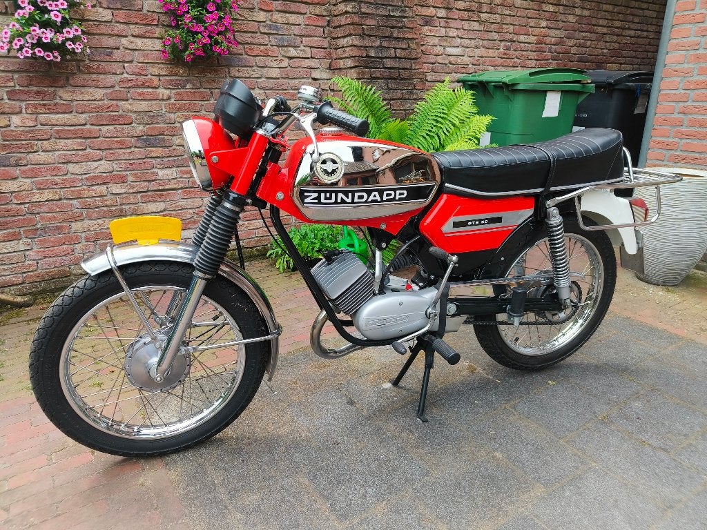 Zundapp GTS50 Mokick, Fietsen en Brommers, Brommers | Zundapp, Ophalen, Gebruikt, Maximaal 45 km/u, GTS50