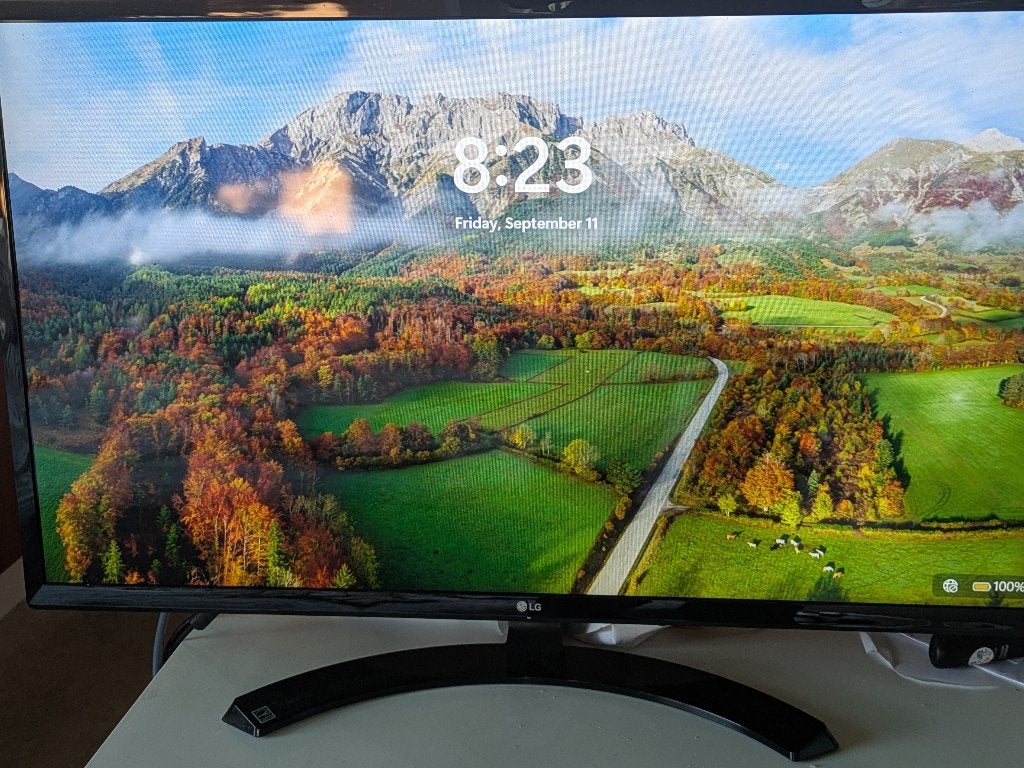 LG 32 inch Full HD Monitor, Ophalen, HDMI, IPS, Full HD