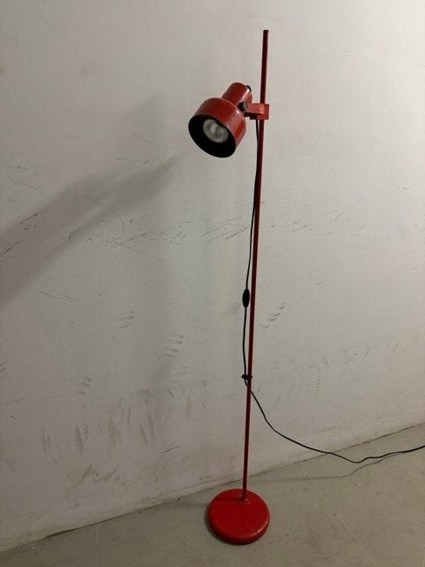 Vloerlamp Space Age / Retro '60 / '70, Gebruikt, 100 tot 150 cm, E27 (groot), Metaal