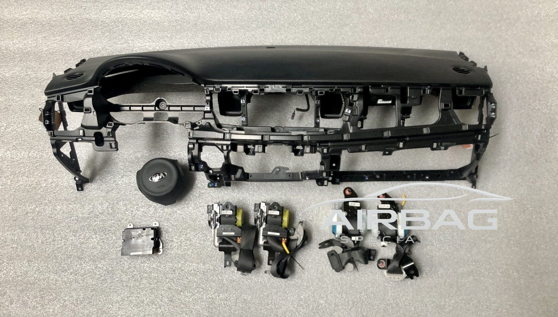 KIA RIO 2017+ airbag set dashboard passagier gordelspanner s, -, -, Ophalen of Verzenden, -