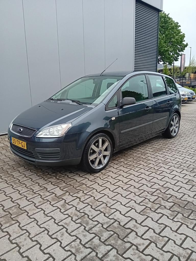 Ford C-Max 1.6 74KW 2006 Grijs HOGE INSTAP APK 28 04 2027, Auto's, Voorwielaandrijving, 1596 cc, 4 cilinders, 100 pk