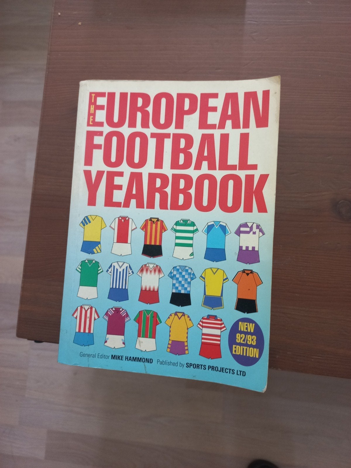 The European Football Yearbook 92/93 Editie, Boeken, Ophalen, Gelezen, Mike Hammond, Balsport