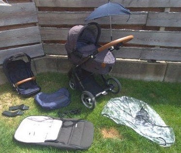 Mutsy Evo kinderwagen, Gebruikt, Mutsy, Verstelbare duwstang, Ophalen