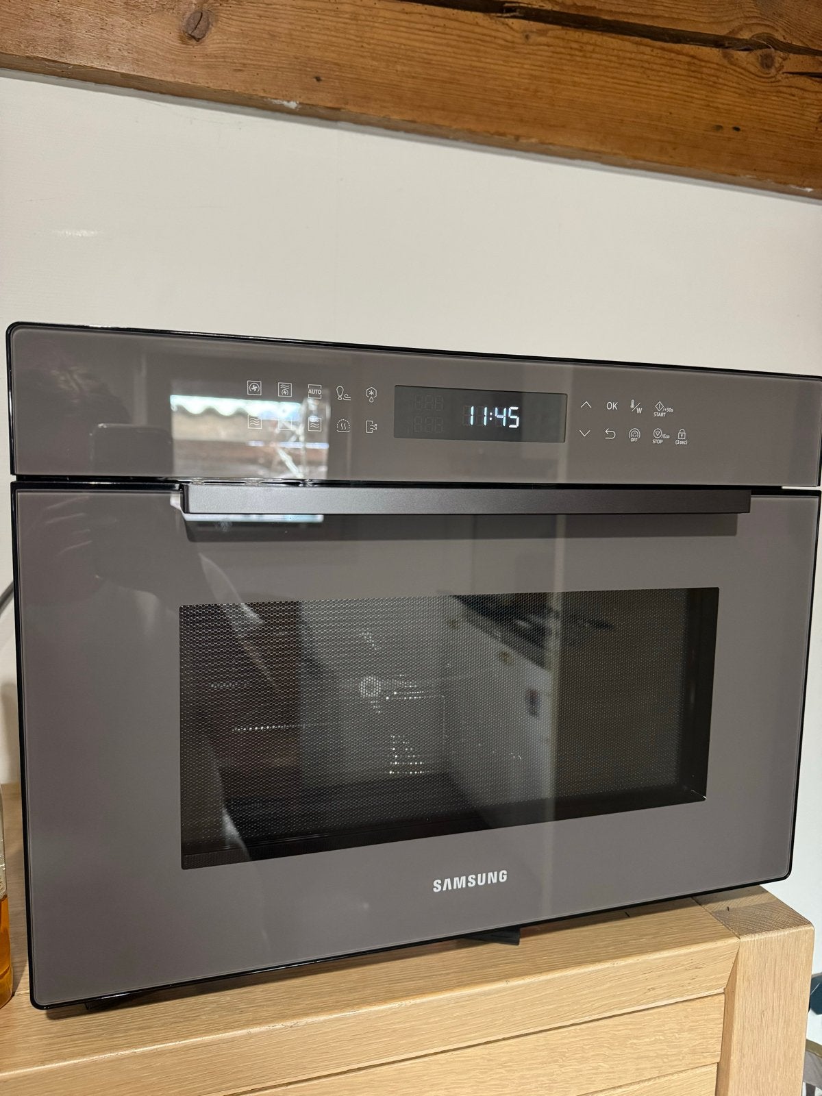 Samsung Smart Oven MW8000R - Zo goed als nieuw, Ophalen, Combimagnetron, Grill, Zo goed als nieuw