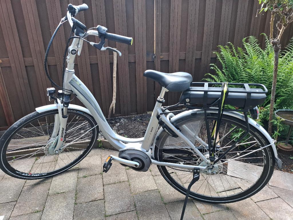 Dutch ID Tour e-bike — Bosch middenmotor, accu van 2024, 47 tot 51 cm, Ophalen, Gebruikt, Overige merken