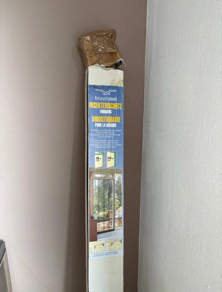 bruynzeel horgordijn, Doe-het-zelf en Verbouw, Deuren en Horren, Ophalen, Nieuw, Hordeur, 200 tot 215 cm