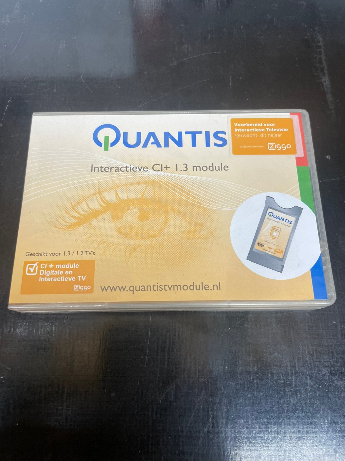 Quantis interactieve CI+ 1.3 module, in verpakking, Verzenden, Zo goed als nieuw, Decoder