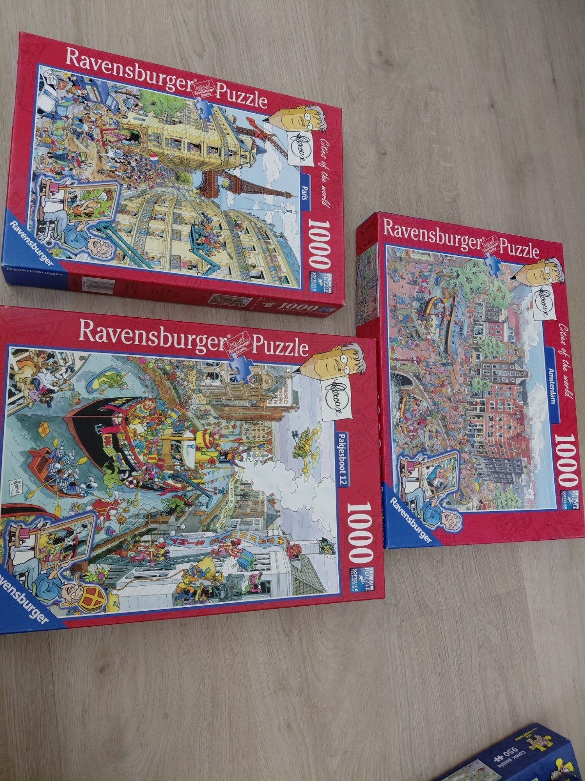 Ravensburger Puzzels: (1000), Ophalen of Verzenden, 500 t/m 1500 stukjes, Gebruikt, Legpuzzel