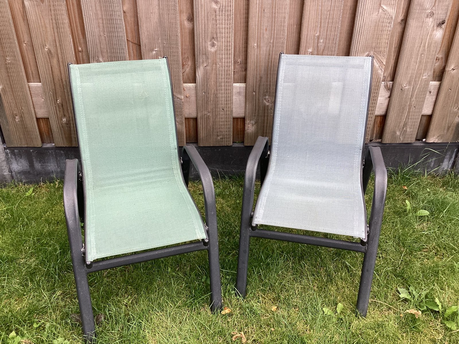 Kinderstoeltjes, Tuin en Terras, Ophalen, Gebruikt, Metaal