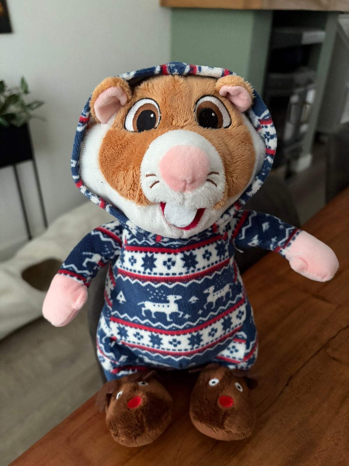 Hamster kerst knuffels, Diversen, Ophalen of Verzenden, Zo goed als nieuw