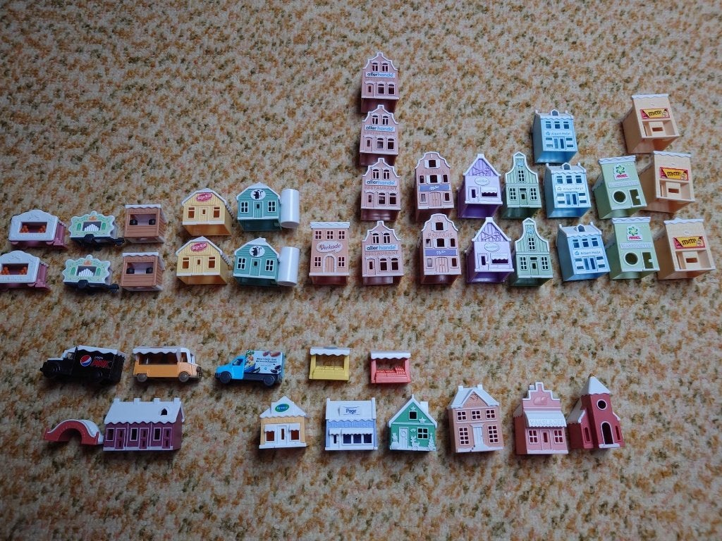 heel veel AH huisjes, kraampjes, auto's , enz 42 stuks, Verzamelen, Albert Heijn, Ophalen of Verzenden