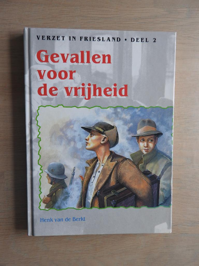 Henk van de Berkt - Verzet in Friesland - Deel 2, Boeken, Ophalen of Verzenden, Tweede Wereldoorlog, Zo goed als nieuw, Overige onderwerpen