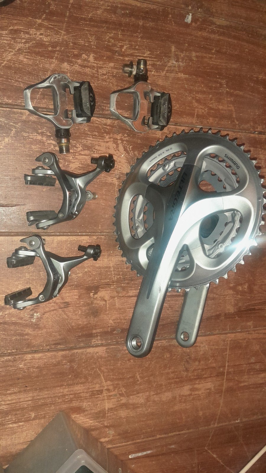 Shimano ultegra 6700 10 speed onderdelen, Fietsen en Brommers, Remmen, Gebruikt, Shimano Ultegra, Ophalen of Verzenden