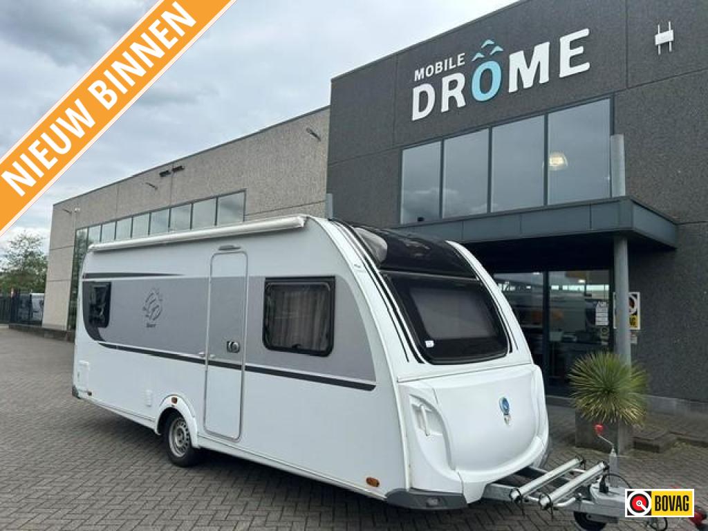 Knaus Sport 500 UF MOVER+LUIFEL+VOORTENT, Caravans en Kamperen, Caravans, Schokbreker, Rondzit, Bedrijf, Overige typen