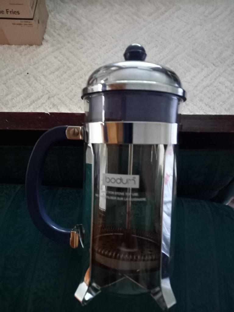 Bodum French Press Koffiezetter - Zo goed als nieuw, Ophalen, Overige modellen, Gemalen koffie, Zo goed als nieuw