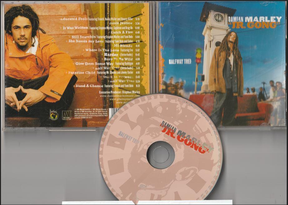 Damian "Jr. Gong" Marley - Halfway Tree, Ophalen of Verzenden, Gebruikt
