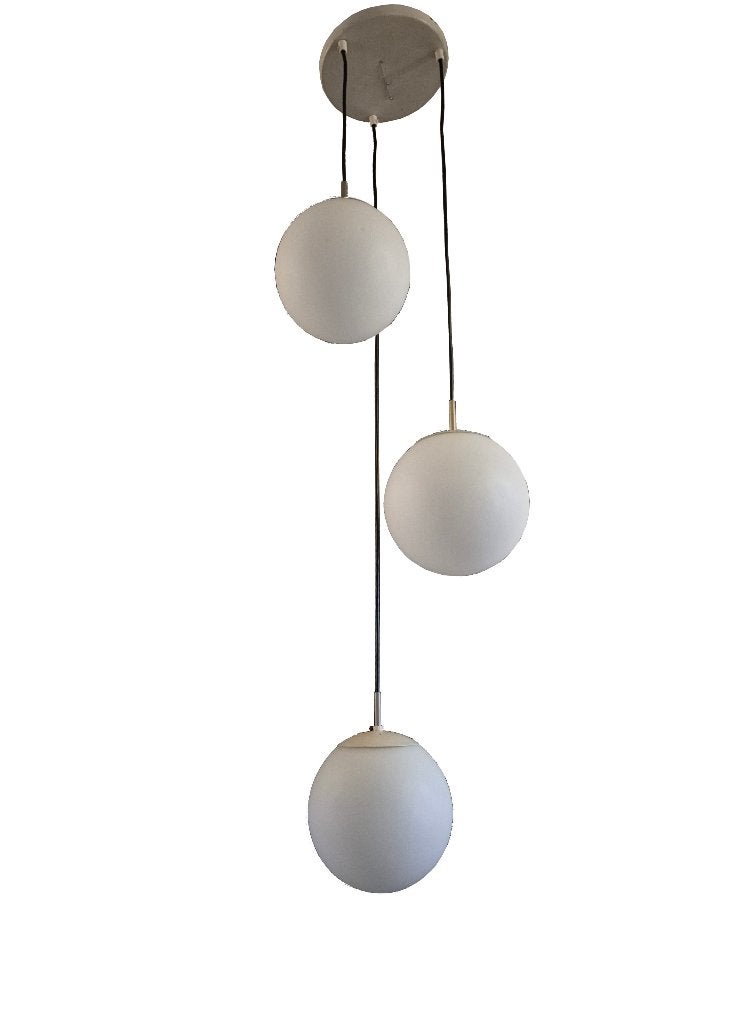 Fantastische vintage Italiaans design cascade hanglamp, Huis en Inrichting, Lampen | Hanglampen, Ophalen of Verzenden, Gebruikt