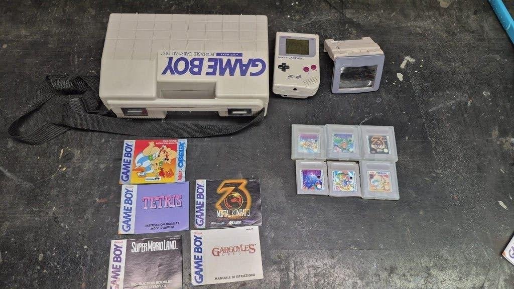 Nintendo Game Boy Classic – retro set 6 games & DLX koffer, Spelcomputers en Games, Avontuur en Actie, Gebruikt, 1 speler, Ophalen of Verzenden
