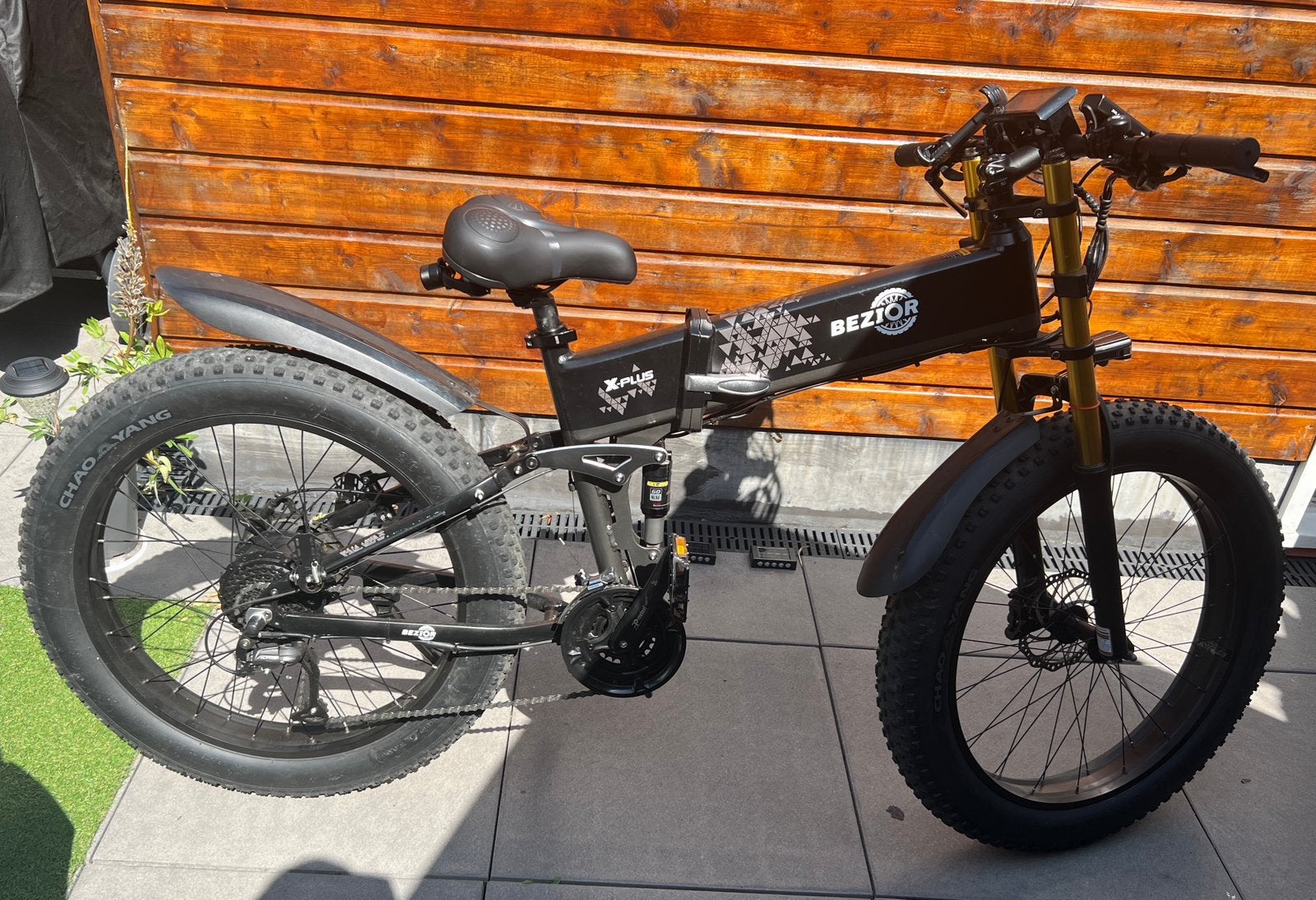 Bezior X-PLUS 1500W ELECTRIC BIKE Foldable, Fietsen en Brommers, Elektrische fietsen, Ophalen, Zo goed als nieuw, Overige merken