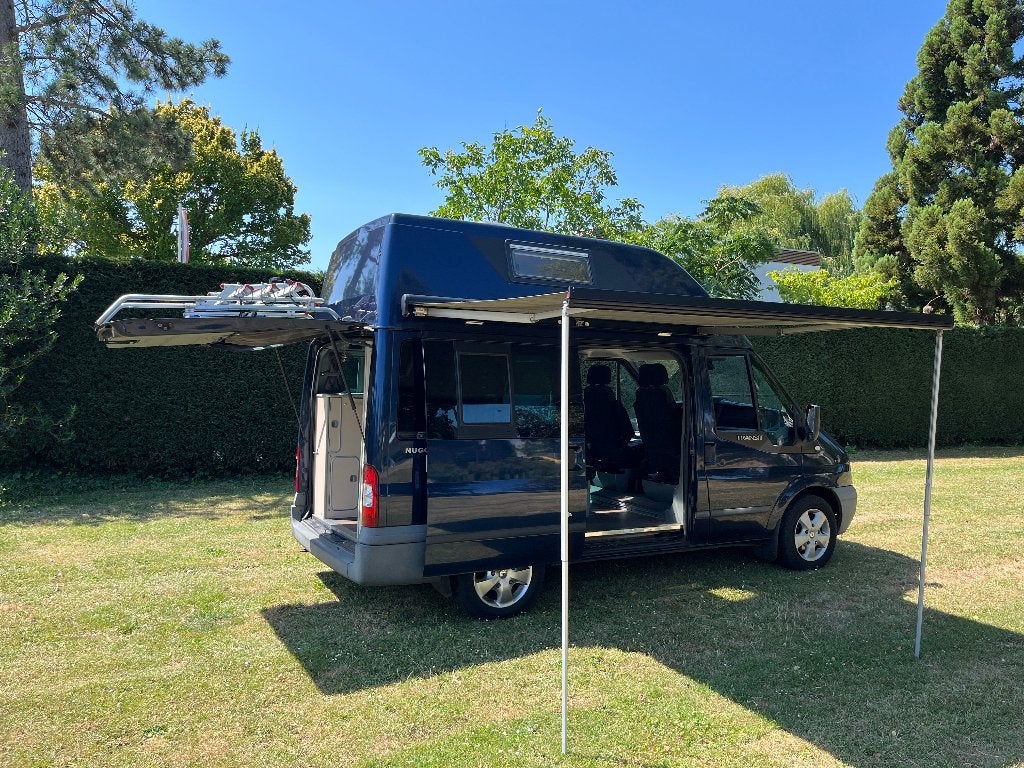 Ford Nugget Camper 2.2 TDCi 103KW | 2012 | Vast Hoogdak, Buscamper of Camperbus, Ford, Particulier, Luifel