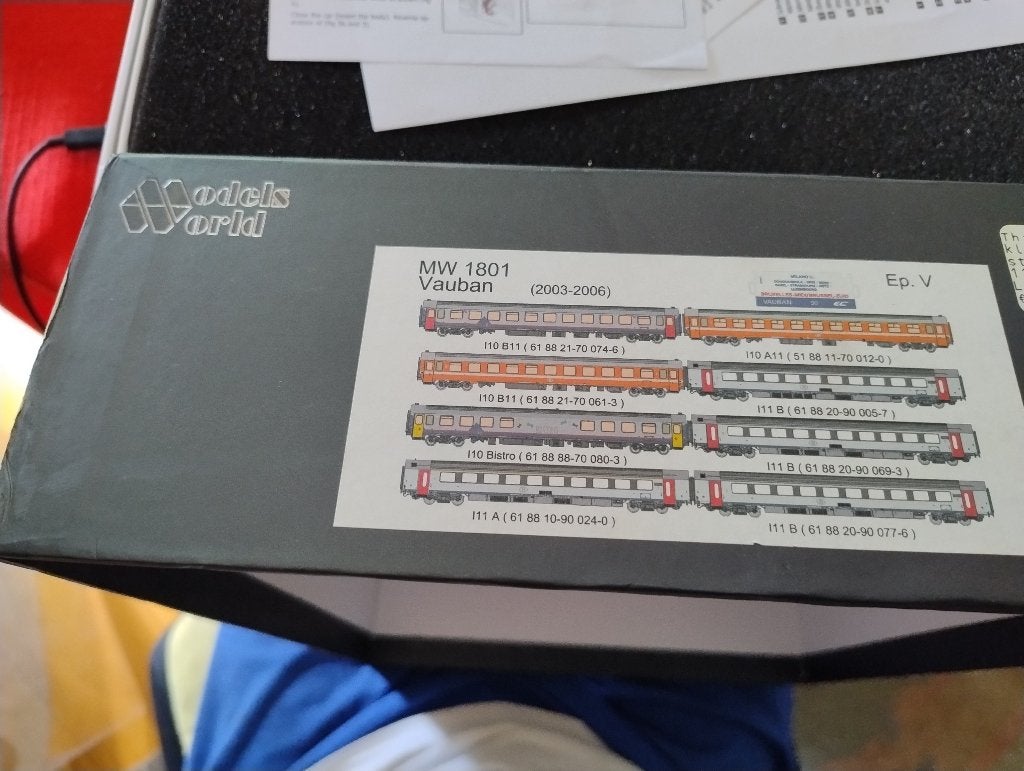 L.S. Models MW1801 8-delige "Vauban" SNCB/NMBS  NIEUW, Gelijkstroom, Ophalen, Overige merken, Nieuw
