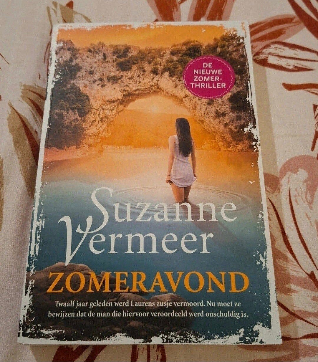 Thriller boek Zomeravond van Suzanne Vermeer, Ophalen of Verzenden, Gelezen, Suzanne Vermeer, Nederland