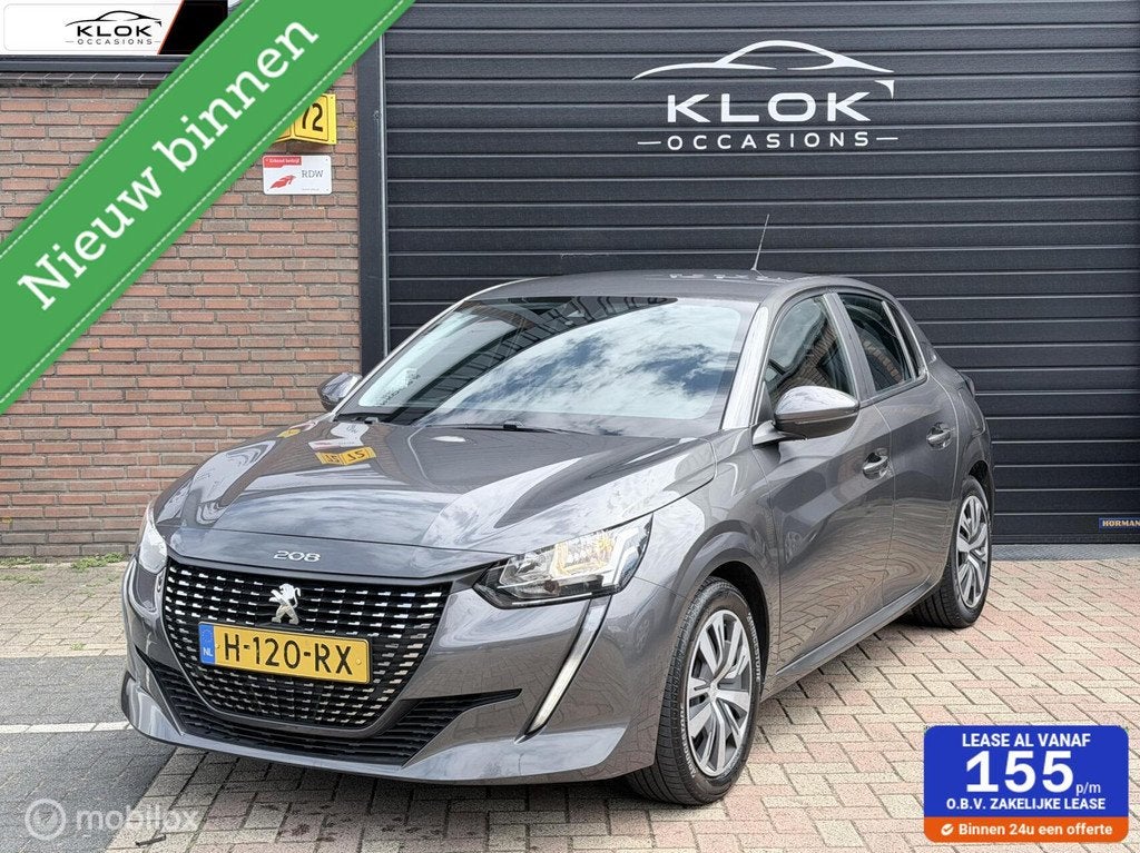 Peugeot 208 1.2 PureTech Active NAP Camera Cruise Airco, Voorwielaandrijving, 40 €/maand, Euro 6, 1199 cc