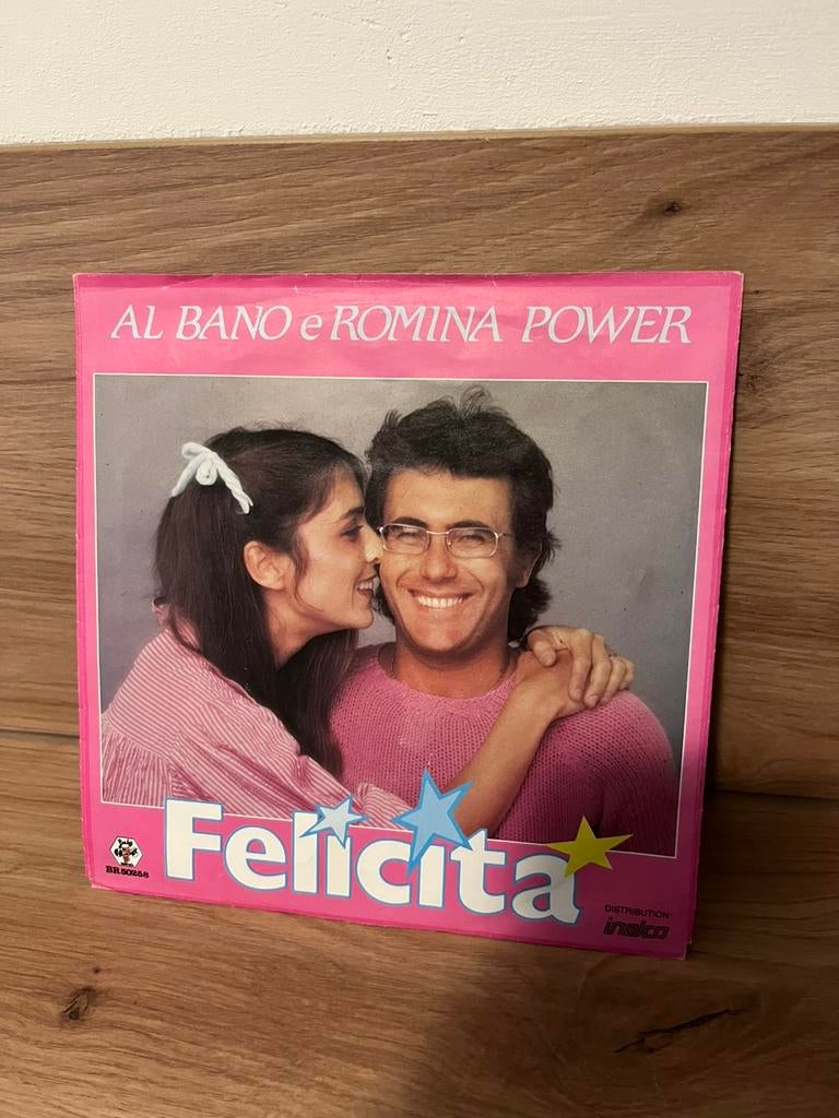 Al bano romina power - felicita, Ophalen of Verzenden, Zo goed als nieuw, Pop
